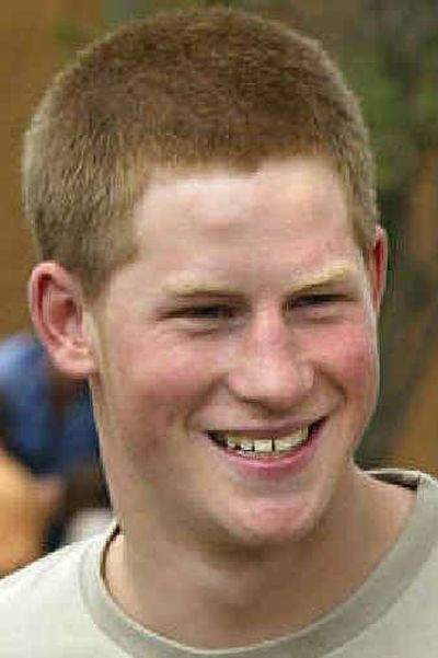 
Prince Harry
 (The Spokesman-Review)