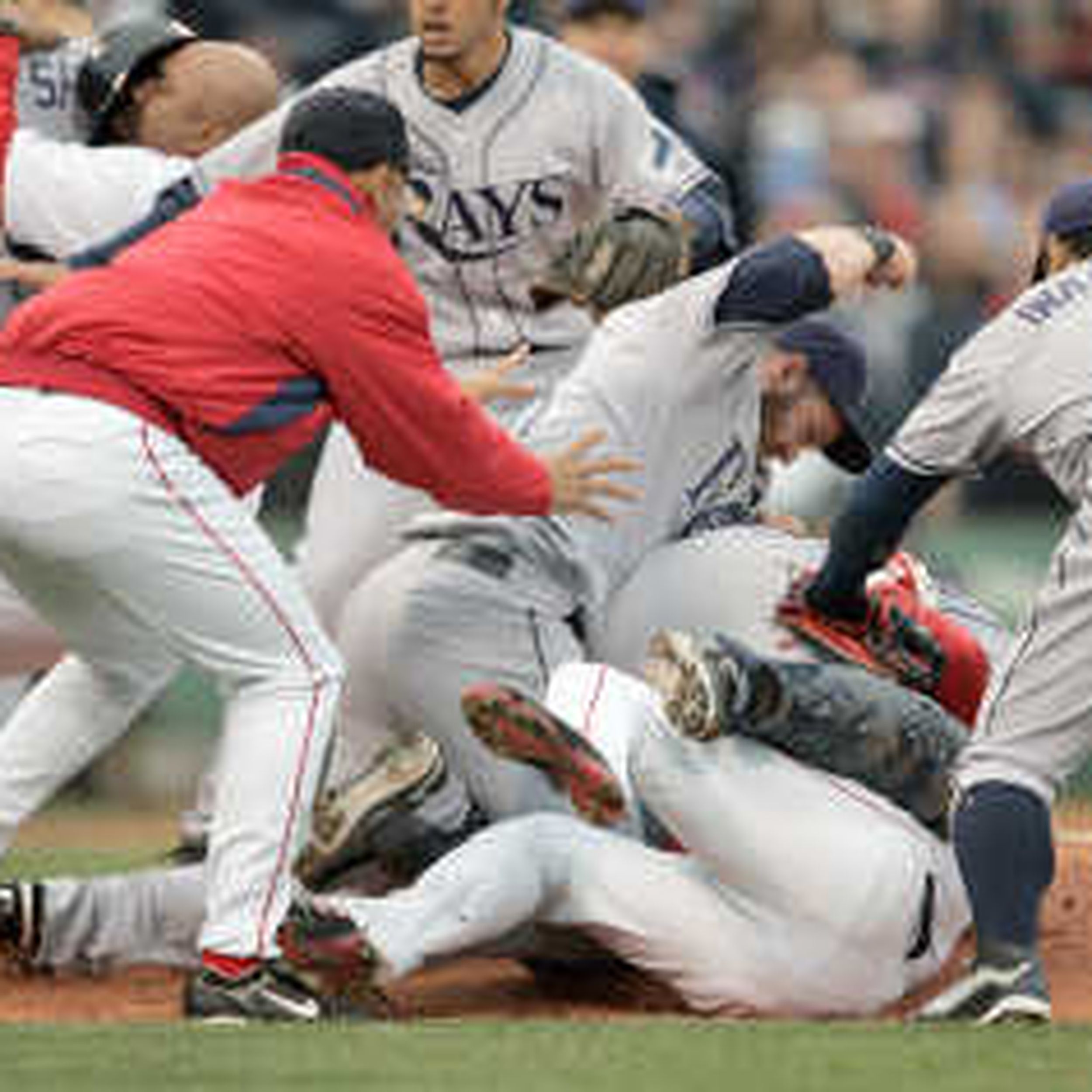 Coco Crisp, James Shields Start Brawl At Fenway Park Between Red Sox, Rays, It's fight night over at Fenway! Coco Crisp: 1 James Shields: 0 #RedSox, #RedSoxEncore, By NESN