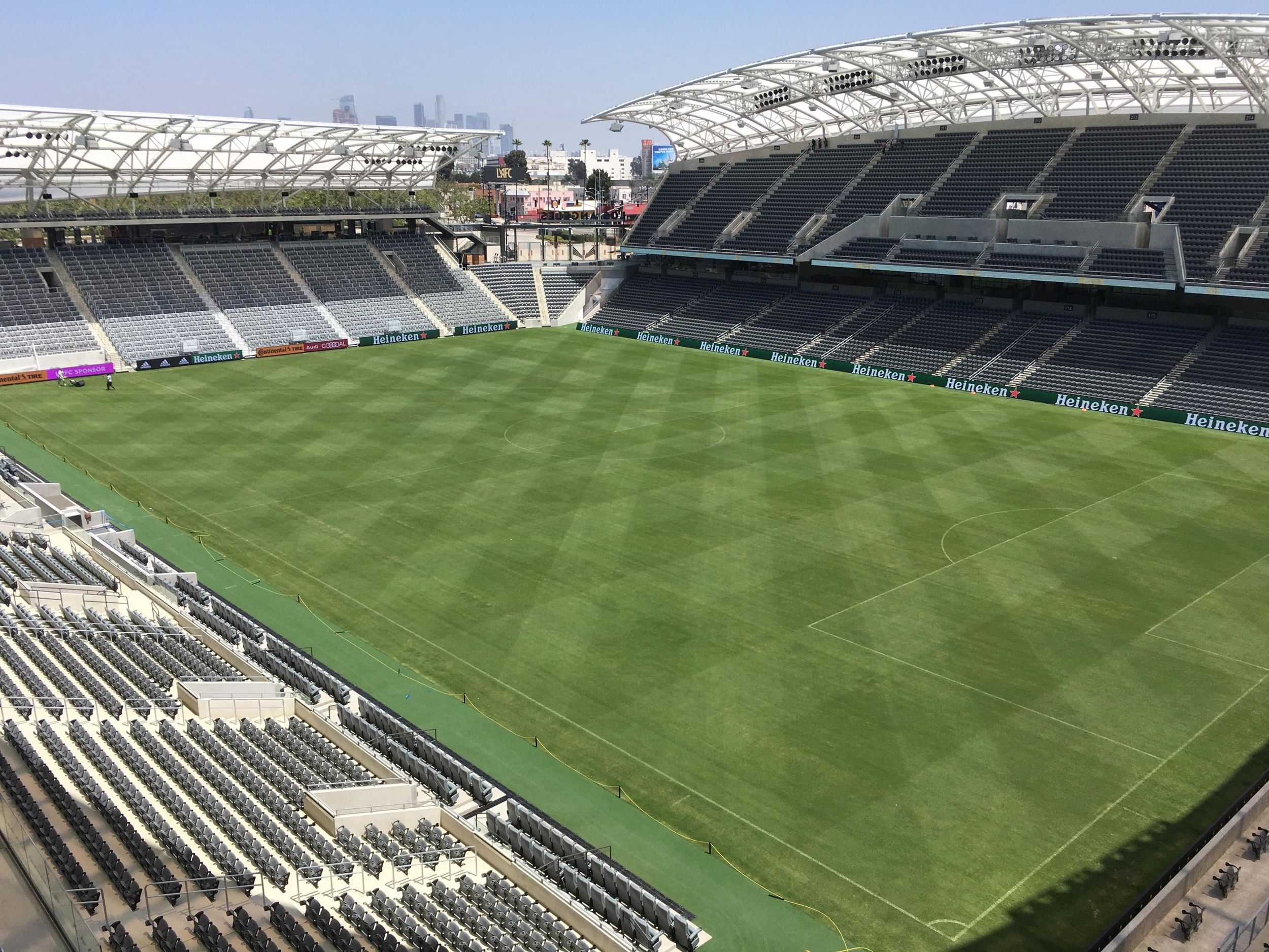 LAFC boosts high-tech offering at Banc of California Stadium