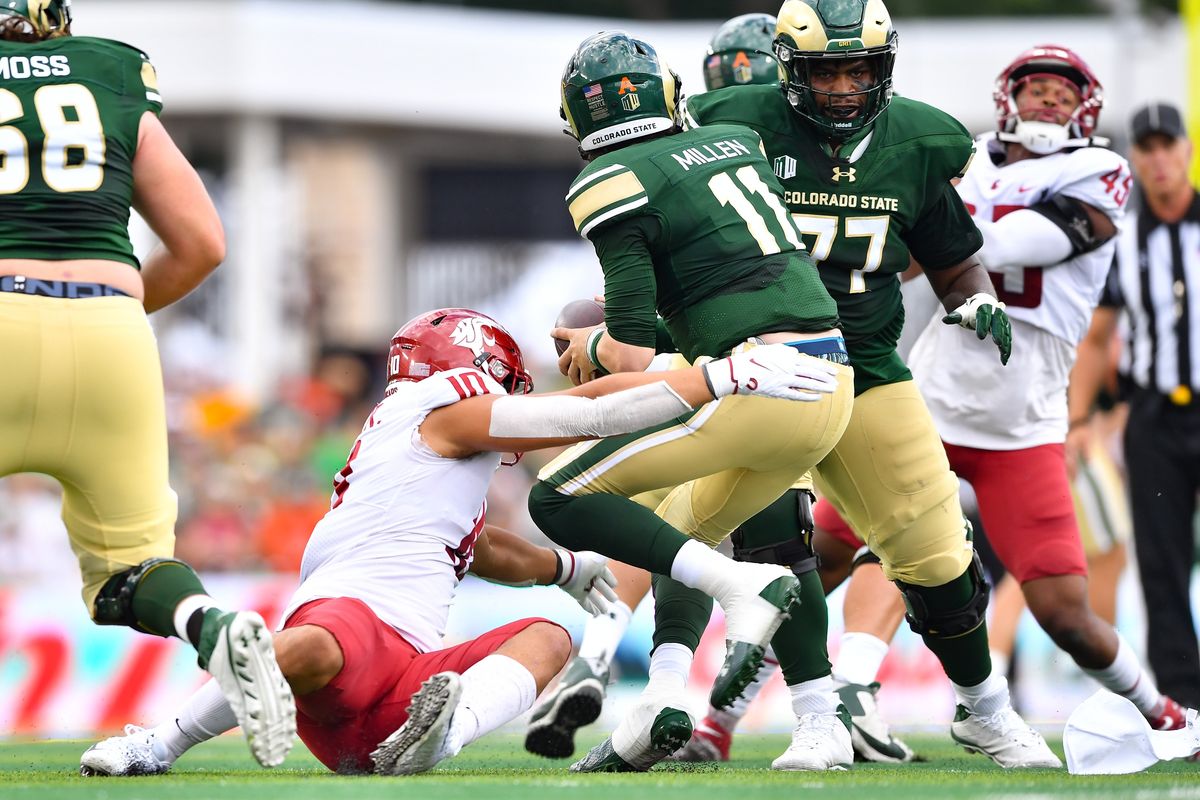 Cameron Ward finds his footing, guides Washington State to blowout win over  Colorado State