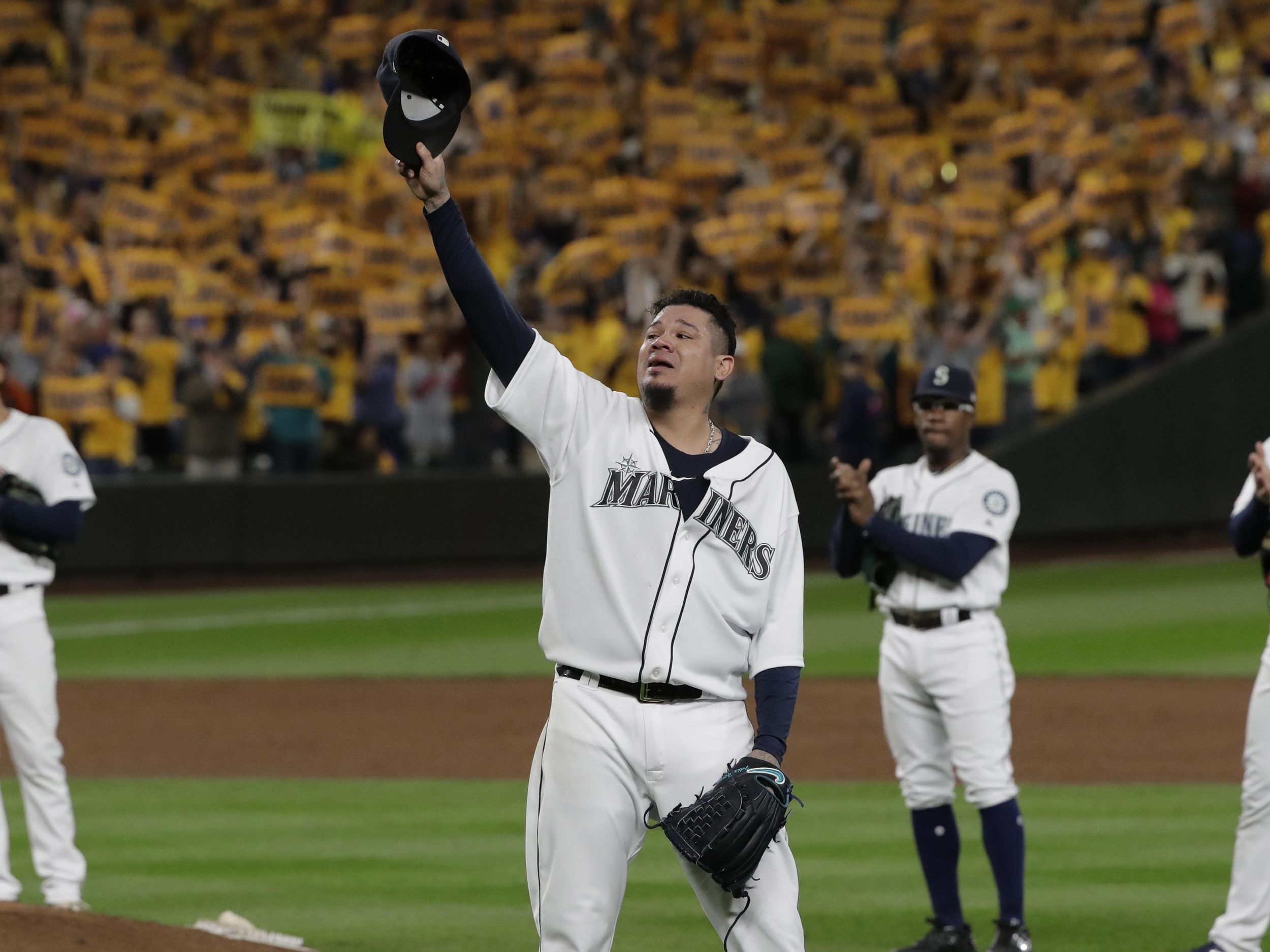 Commentary: After emotional Mariners exit in 2019, Felix Hernandez says,  'I'm over that