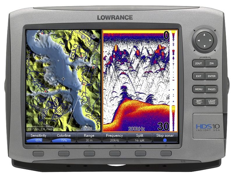 Lowrance electronics used by anglers for fishing. (Courtesy photo)