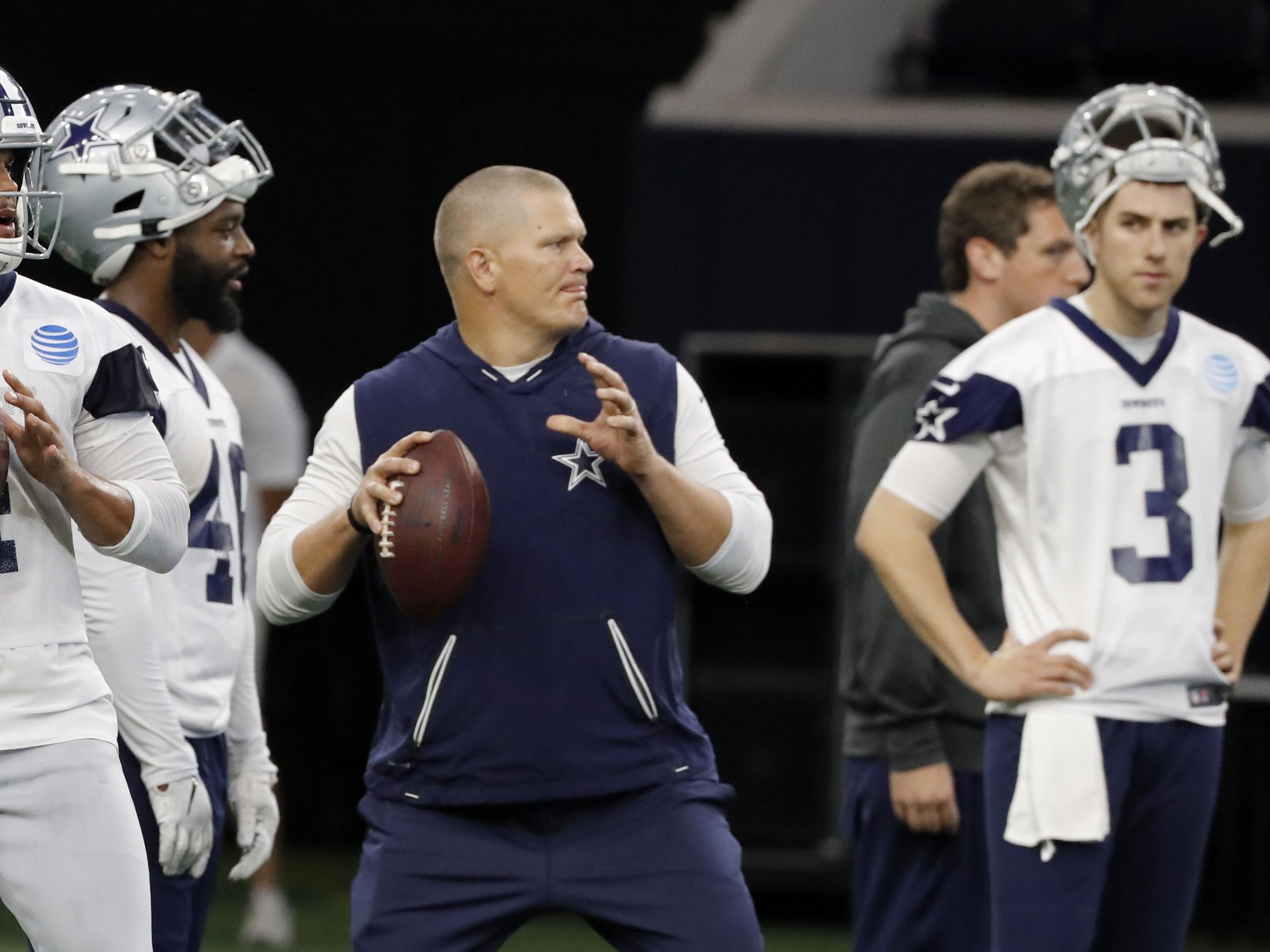 Jon Kitna joins Cowboys coaching staff at Pro Bowl