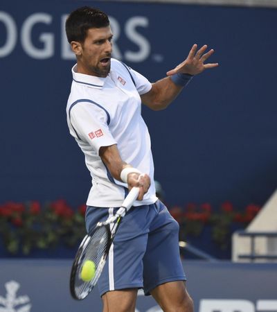 Top-ranked Novak Djokovic will face third-seeded Kei Nishikori of Japan at the Rogers Cup final. (Jon Blacker / Associated Press)
