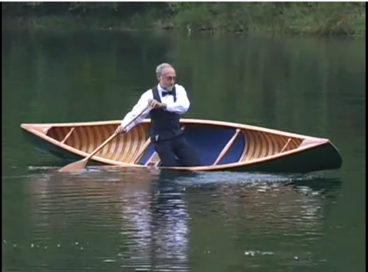 Canoeist takes ballet to the water The SpokesmanReview