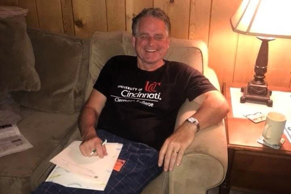 Buz Ecker has written thousands of letters to his children, other family members, friends and strangers. (Rosie Paulik)