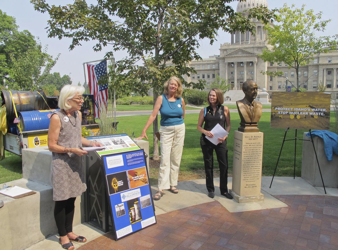 Andrus daughter: Idaho should resist nuke waste shipments