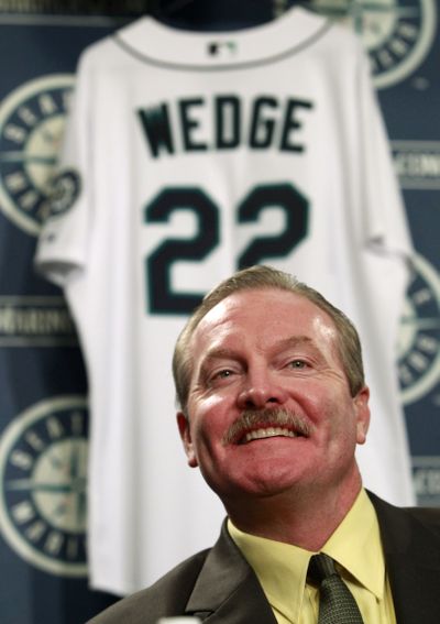 Eric Wedge became the Seattle Mariners’ eighth manager in the past eight years on Tuesday. (Associated Press / Associated Press)