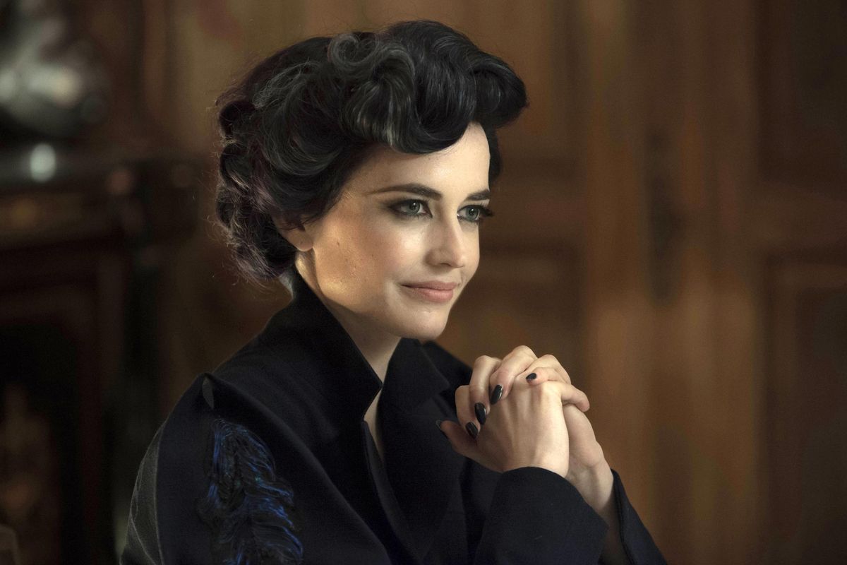 Eva Green portrays Miss Peregrine in a scene from "Film Review Miss Peregrines Home for Peculiar Children." (Leah Gallo / AP)