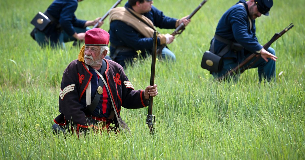 War in Wilbur: Civil War re-enactment group takes aim to educate on Memorial Day