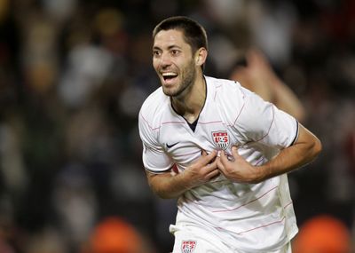 Clint Dempsey sealed the deal with the Americans’ second goal against Spain.  (Associated Press / The Spokesman-Review)