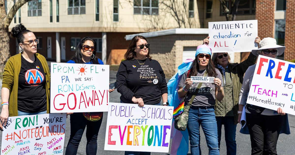 Fla Gov Ron DeSantis tests out Pas political waters ahead of a potential 2024 run Fla Gov Ron DeSantis tests out Pas political waters ahead of a potential 2024 run