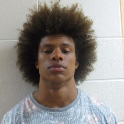 This photo released by the Fulton County Sheriff’s Office shows Max Redfield. Redfield, starting safety, was one of five other players who were arrested Friday, Aug. 19, 2016, after Indiana State Police said a trooper stopped a car in Fulton County about 35 miles south of South Bend for speeding. The trooper detected the odor of marijuana and with the help of a drug-sniffing dog, he found the marijuana and handgun, police said. (Associated Press)