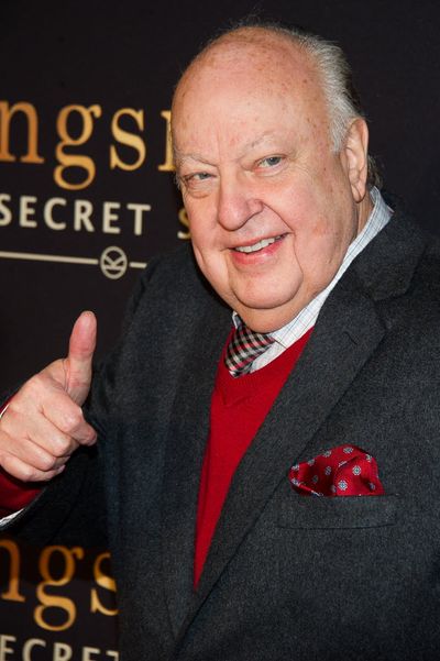 In this Feb. 9, 2015 file photo, Roger Ailes attends a special screening of 
