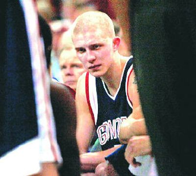 
Gonzaga senior Derek Raivio watches the season slip away. 
 (Jed Conklin / The Spokesman-Review)