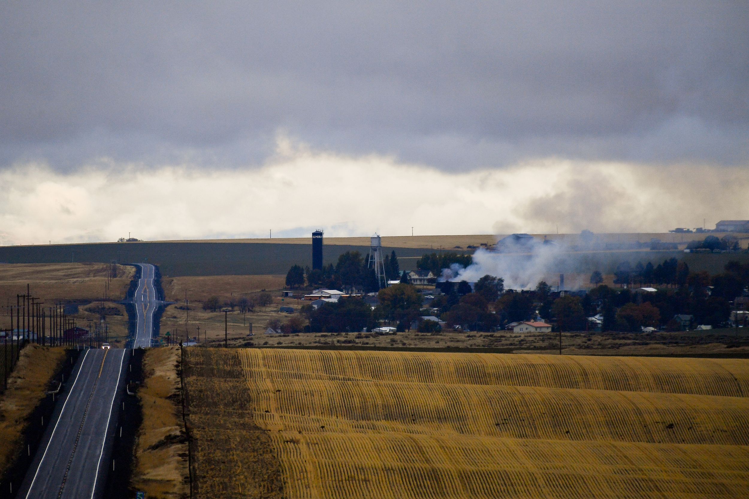 Almira Elementary School destroyed by fire Oct. 13, 2021 The