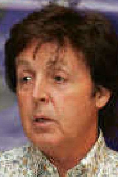 
Paul McCartney
 (The Spokesman-Review)