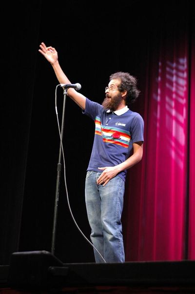 Multiple poetry slam champion Anis Mojgani will be part of the Junkyard Ghosts Revival on Tuesday. Photo courtesy of Anis Mojgani (Photo courtesy of Anis Mojgani / The Spokesman-Review)