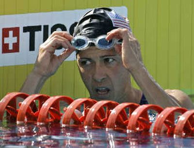 
American Sheila Taormina is trying her hand at the women's modern pentathlon. Associated Press
 (Associated Press / The Spokesman-Review)