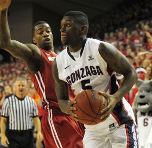 Gonzaga’s Gary Bell Jr. will have plenty of fans in stands in Seattle. (Associated Press)