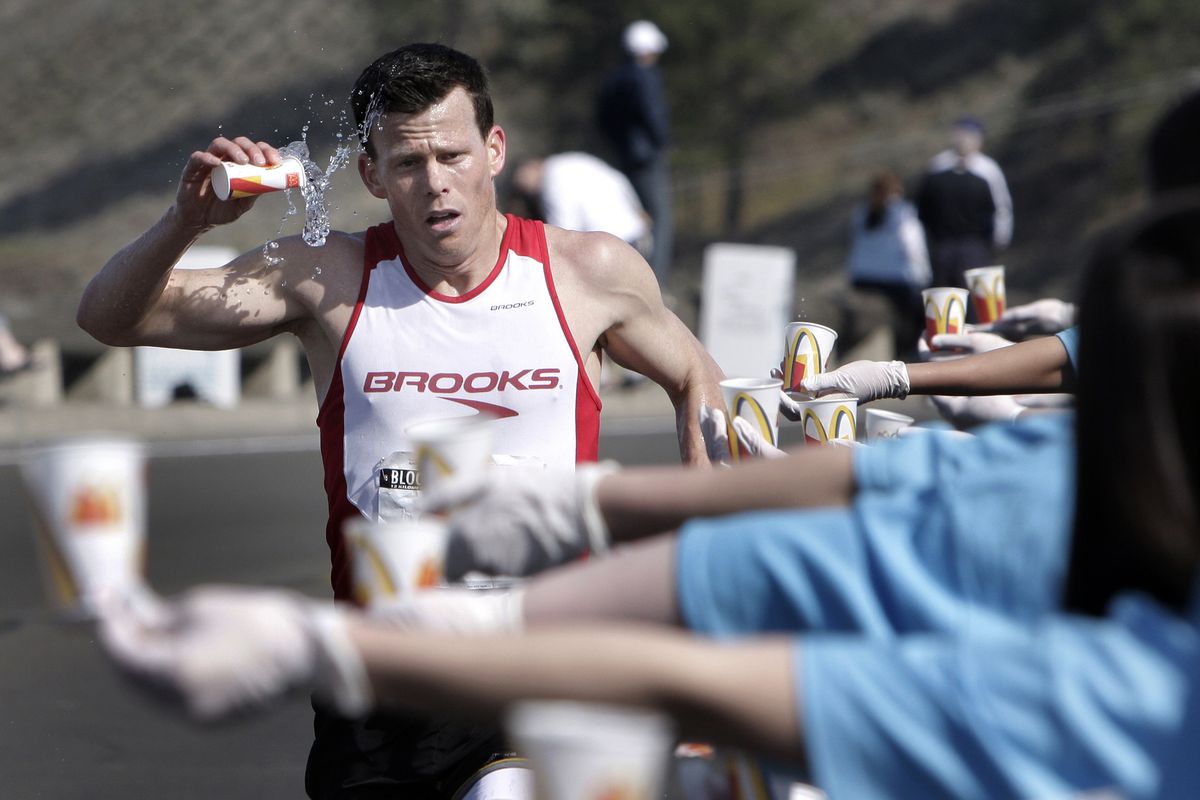 Mike Bresson, who played soccer in college, has run a 2-hour, 22-minute marathon. (File / The Spokesman-Review)