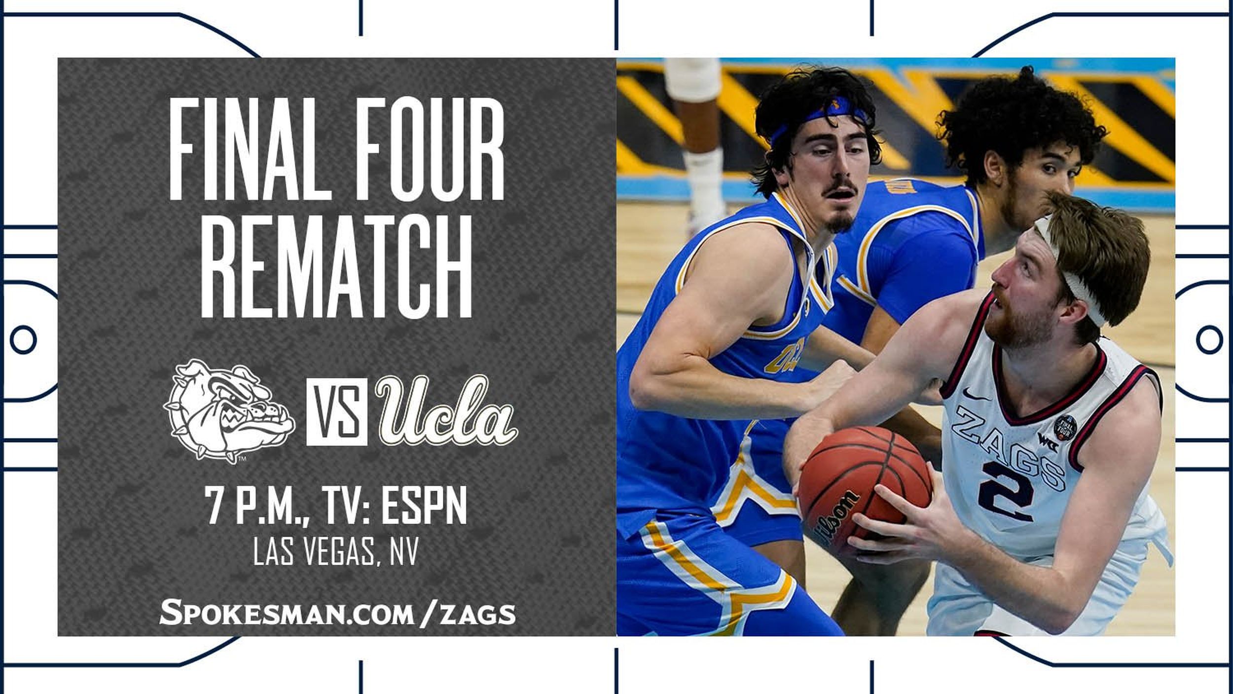 Gonzaga, UCLA looking out for No. 1 in highly anticipated showdown
