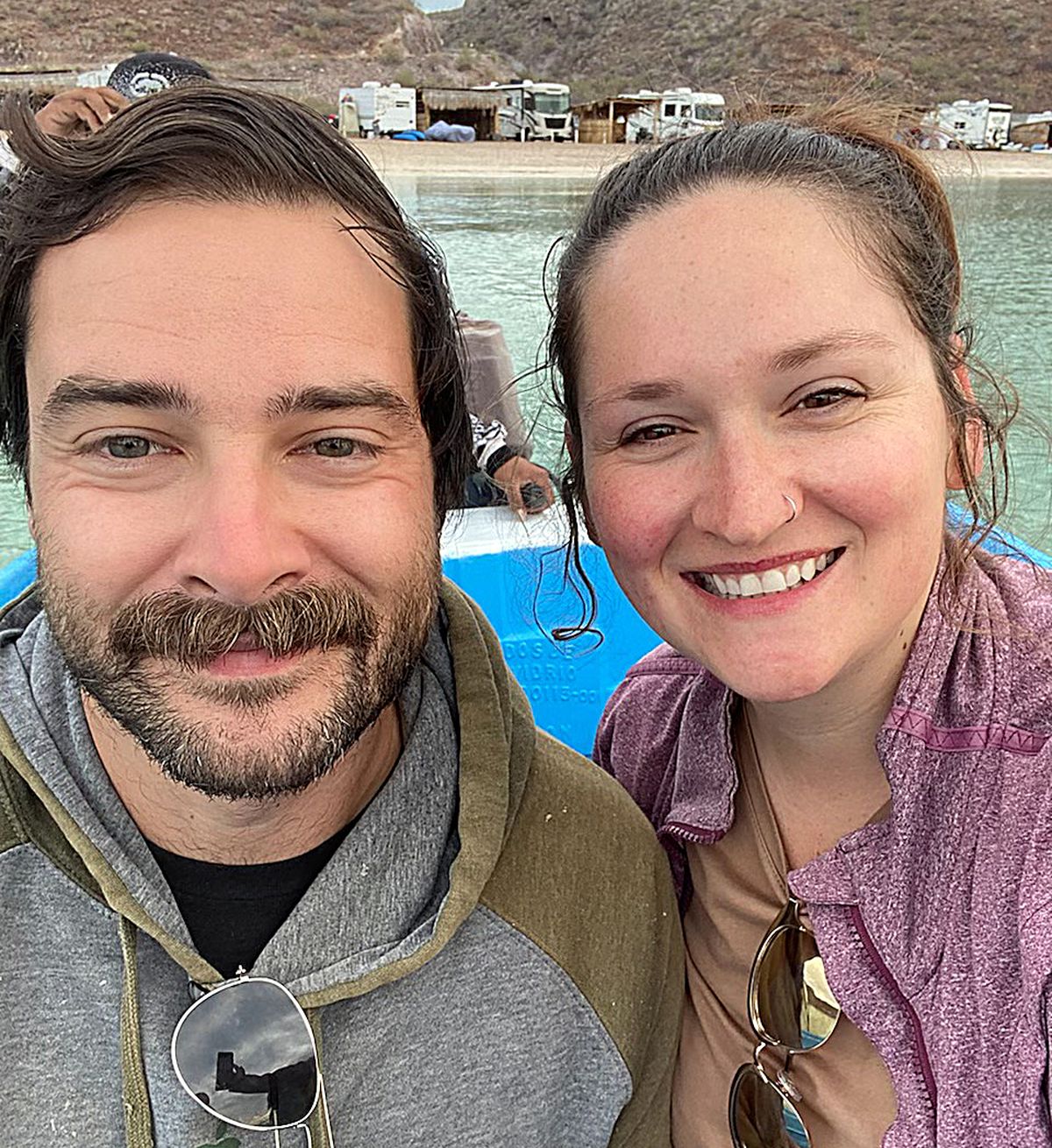 Alex and Diana Ditkof -- who post on Instagram as BeeRVing -- are full-time nomads currently traveling in Baja, Mexico. (Courtesy BeeRVing)