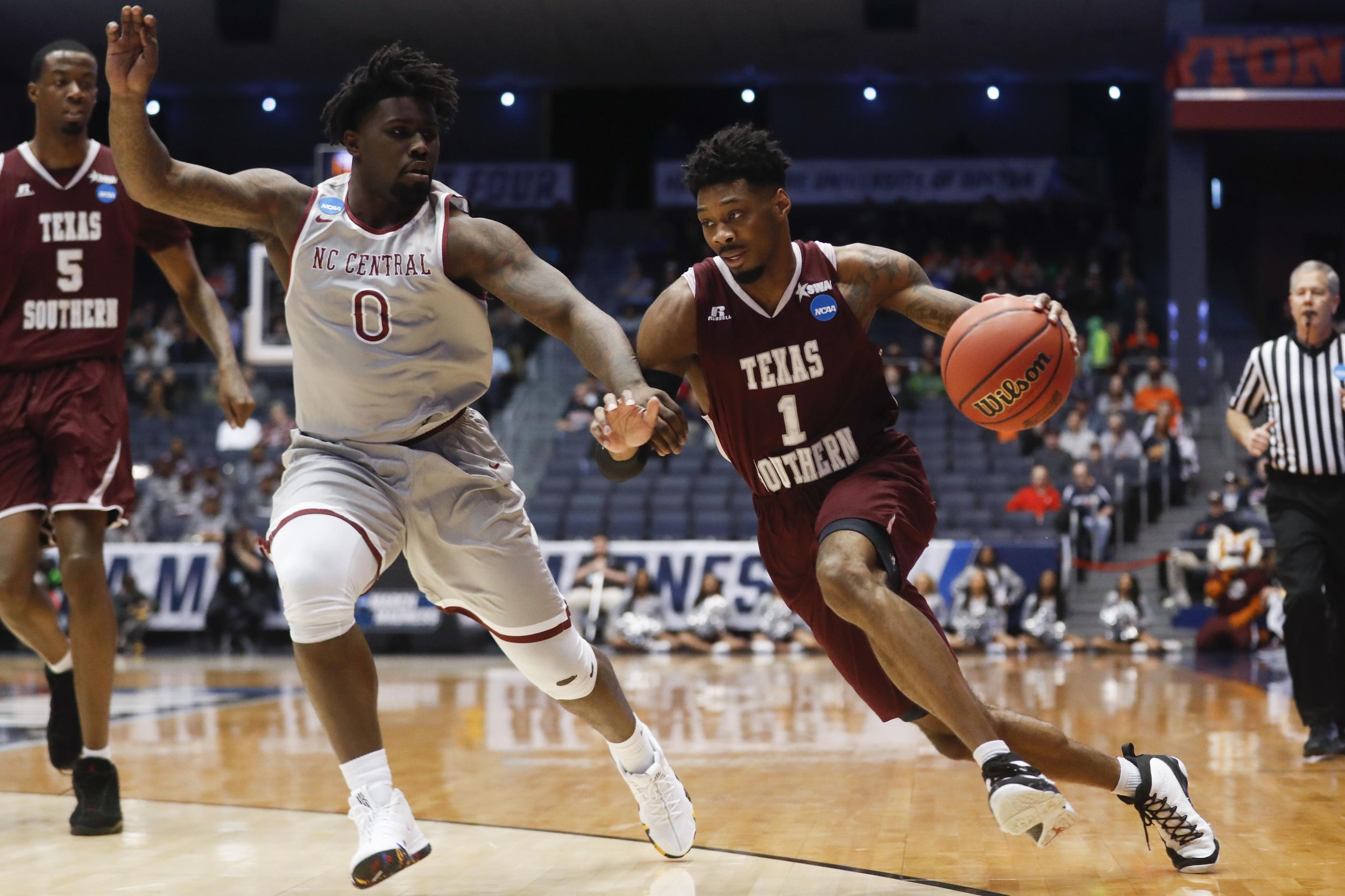 Texas Southern routs North Carolina Central for first tournament win