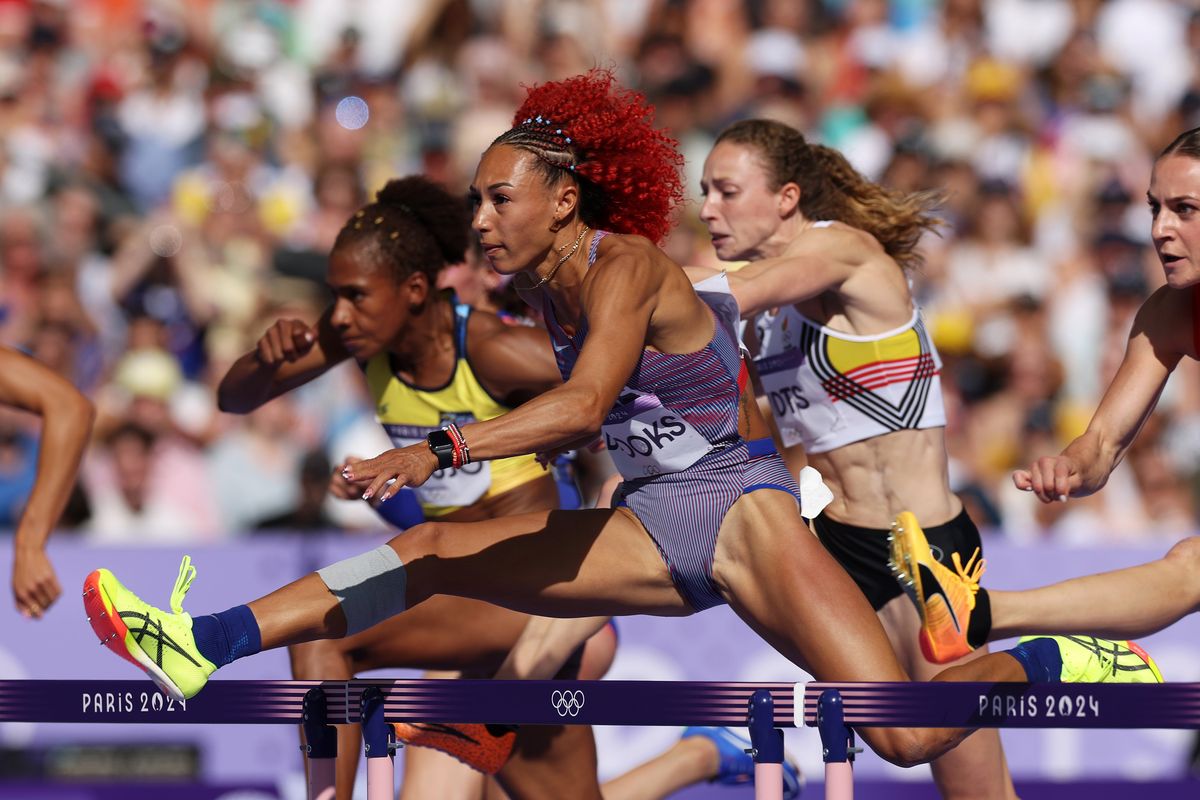 Taliyah Brooks of Team United States competes in the Women