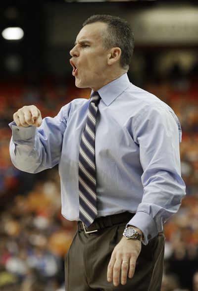 Florida coach Billy Donovan and his Gators have won 26 straight games. (Associated Press)