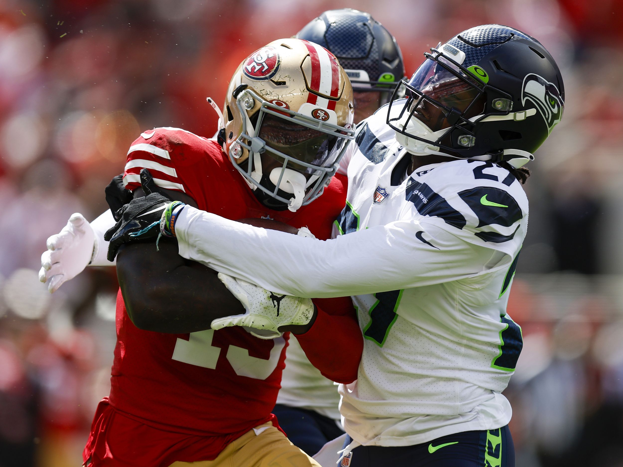 Seahawks CB Tariq Woolen reportedly has knee surgery, Seahawks