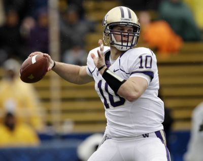 In the end, it all worked out for quarterback Jake Locker. (Associated Press)