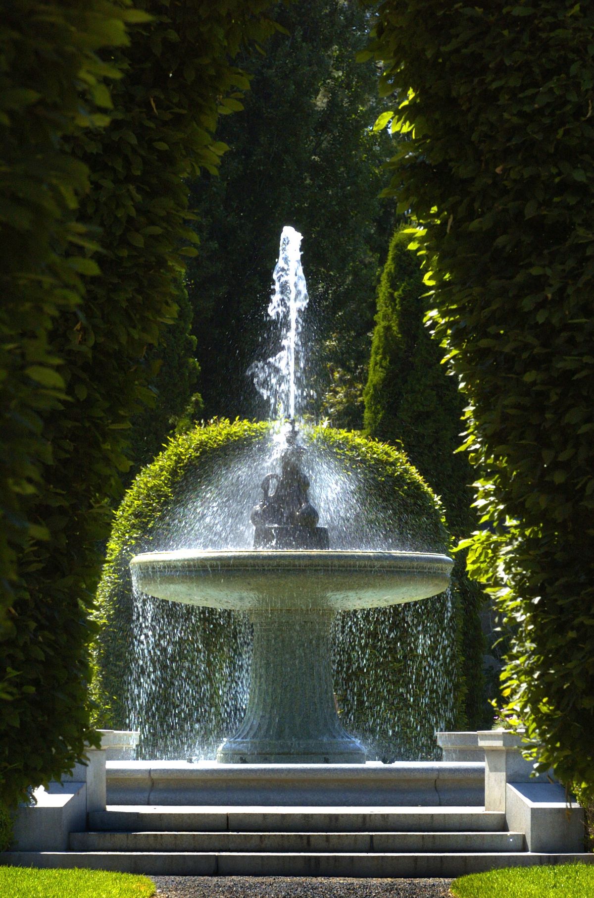 Duncan Garden in Manito Park provides the setting for Mozart on a Summer’s Eve. (File)