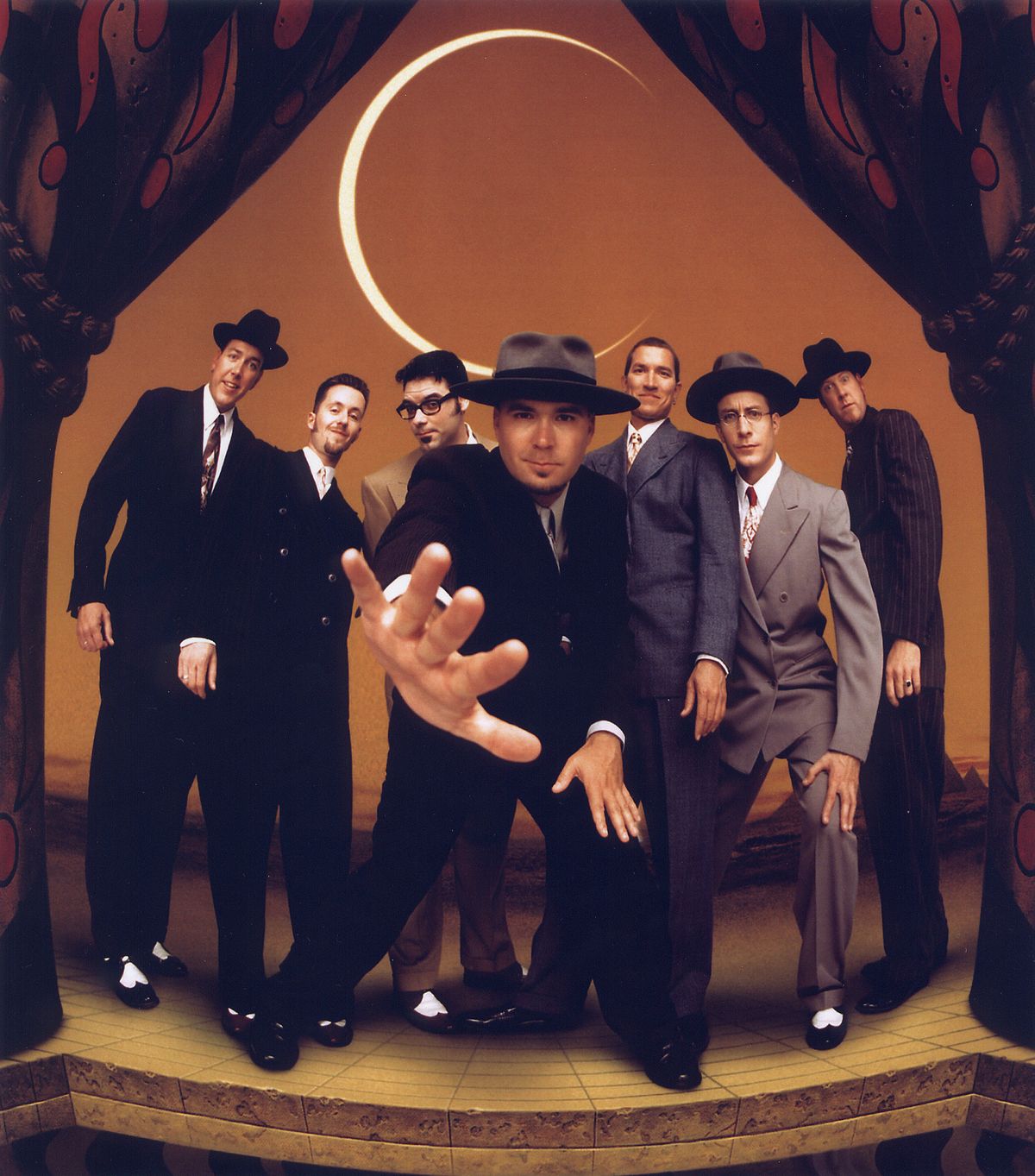 Big Bad Voodoo Daddy performs tonight at The Festival at Sandpoint. Their latest album is a tribute to Cab Calloway; their shows feature plenty of exuberant Calloway-style showmanship.