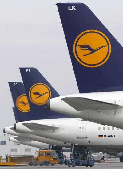 German airline Lufthansa has become the latest European carrier to announce the addition of stripped-down fares for transatlantic flights that can last the better part of a day. (Associated Press)