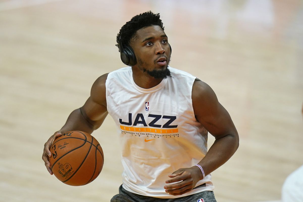Donovan Mitchell Coloring Page