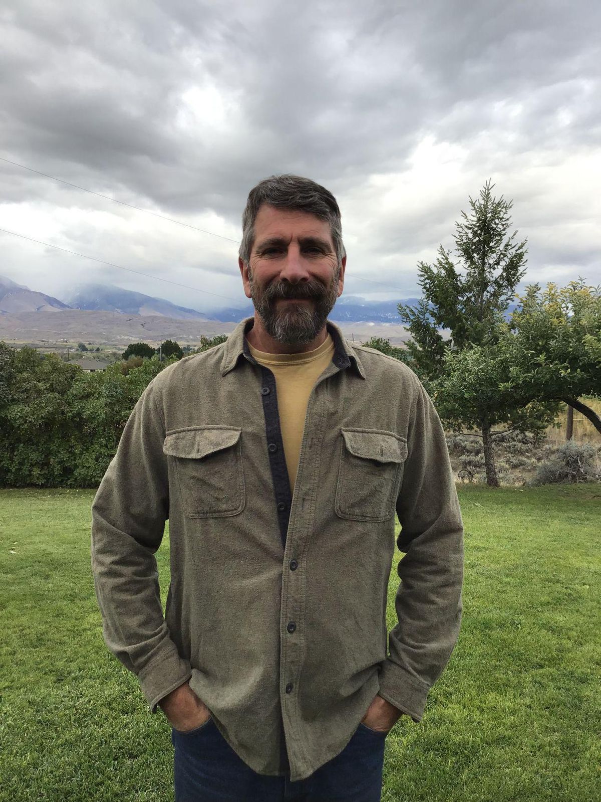 Jim Manroe, the inventor of SneakyHunter boot lamps which are designed to keep the light from spooking game in the dark. (Jim Manroe / COURTESY)