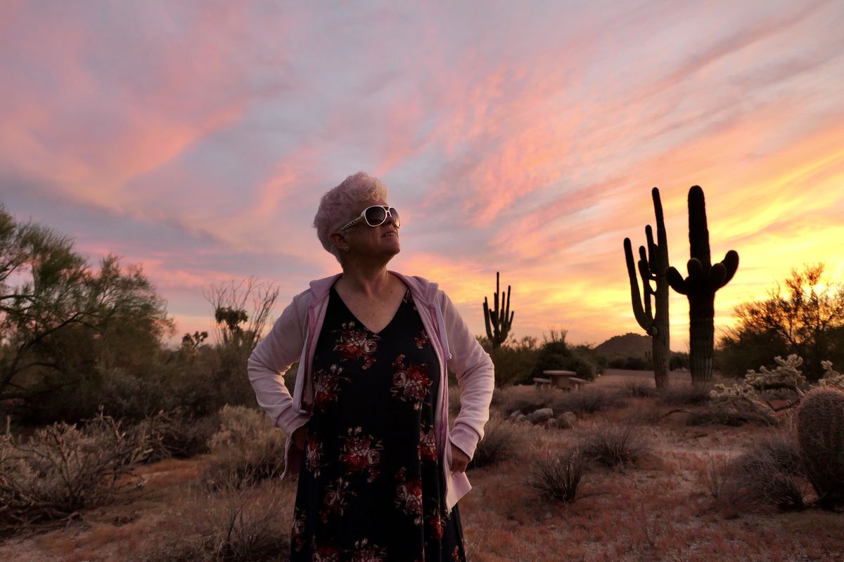 Usury Regional Park near Phoenix offers beautiful campsites and striking sunsets. (John Nelson)