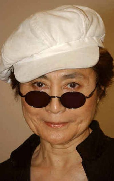 
Yoko  Ono
 (The Spokesman-Review)