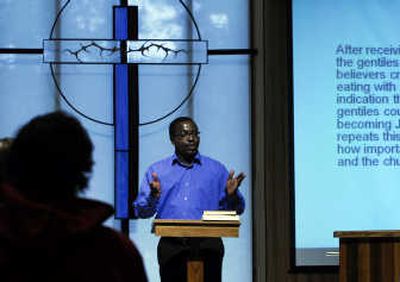 
Moses Pulei is helping send Whitworth students to Tanzania and Kenya as part of the university's new East Africa Initiative. 
 (Dan Pelle / The Spokesman-Review)