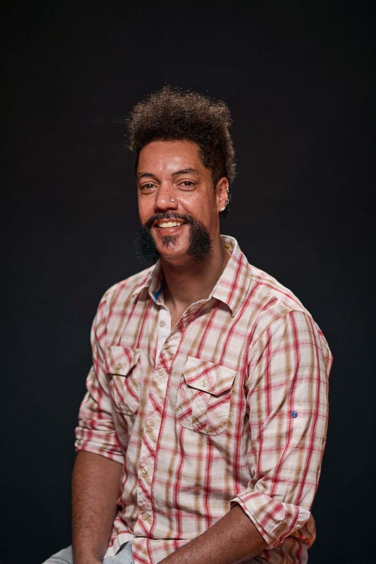 Matt Slater plays Booth in Stage Left Theatre’s production of “Topdog/Underdog.” (Courtesy of Hara Allison)