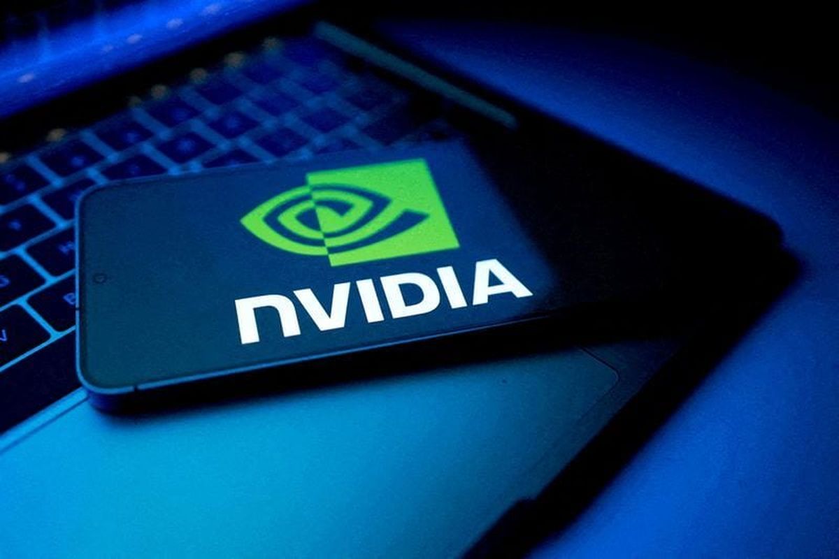 A NVIDIA logo appears in this illustration taken Aug. 25.   (Reuters )