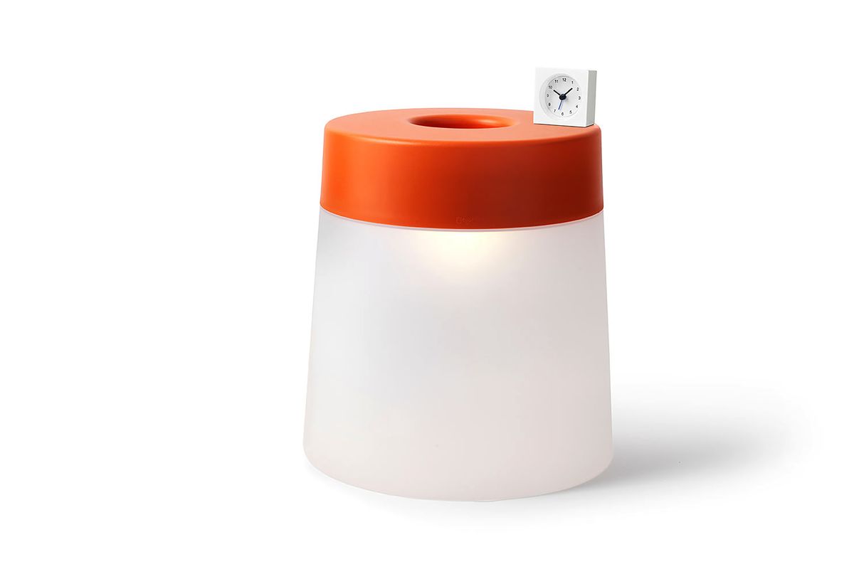 The Ikea P.S. 2014 lamp stool is embedded with LED light.