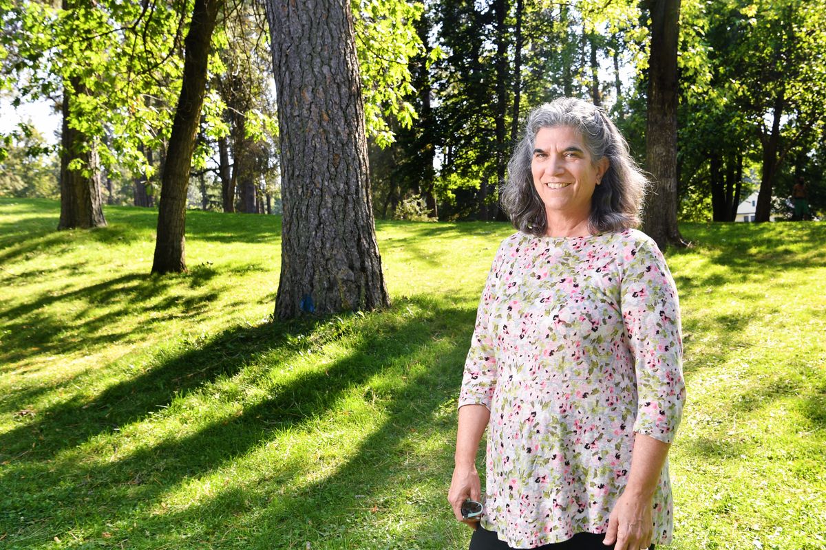 Legacy Woman of the Year Debra Schultz is seen Sept. 11 at Manito Park. “Spokane is a community where it’s very easy to be involved,” she says.  (Tyler Tjomsland/THE SPOKESMAN-REVIEW)