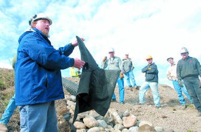 
Instructor  Colby Weathers explains the use of a 