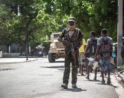 A joint operation by the Haiti National Police and the Kenya-led Multinational Security Support mission failed to regain control of Port-Au-Prince, Haiti.  (Patrice Noel)