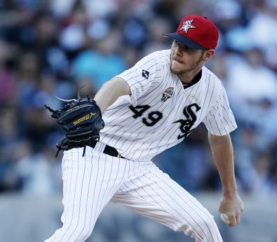 Chicago White Sox starter Chris Sale pulled in 6.7 million votes to win a spot on A.L. All-Star team. (Associated Press)