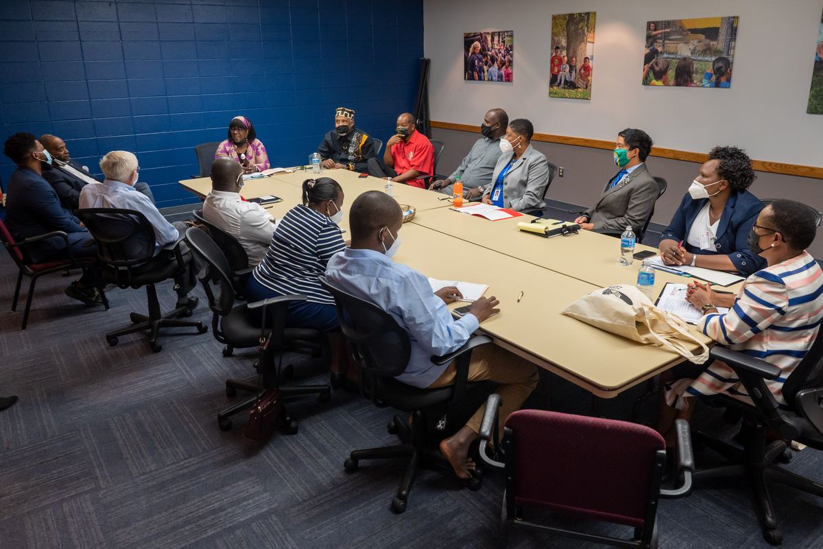 The Kenyan Parliamentarians of the National Cohesion Integration Commission met with Spokane