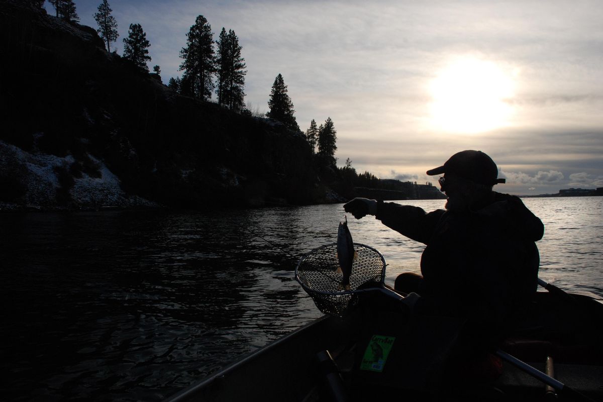 Rock Lake is notorious for dangerous winds. Hourly weather forecasts can help determine when to be on the water, and when to get off. (Rich Landers / The Spokesman-Review)