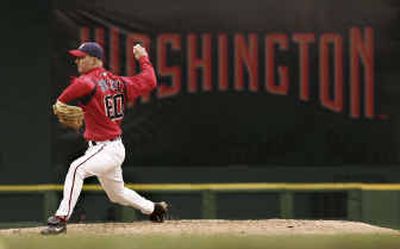 
Washington pitcher Danny Rueckel and the Nationals take on the Phillies on opening day in Philadelphia.
 (Associated Press / The Spokesman-Review)